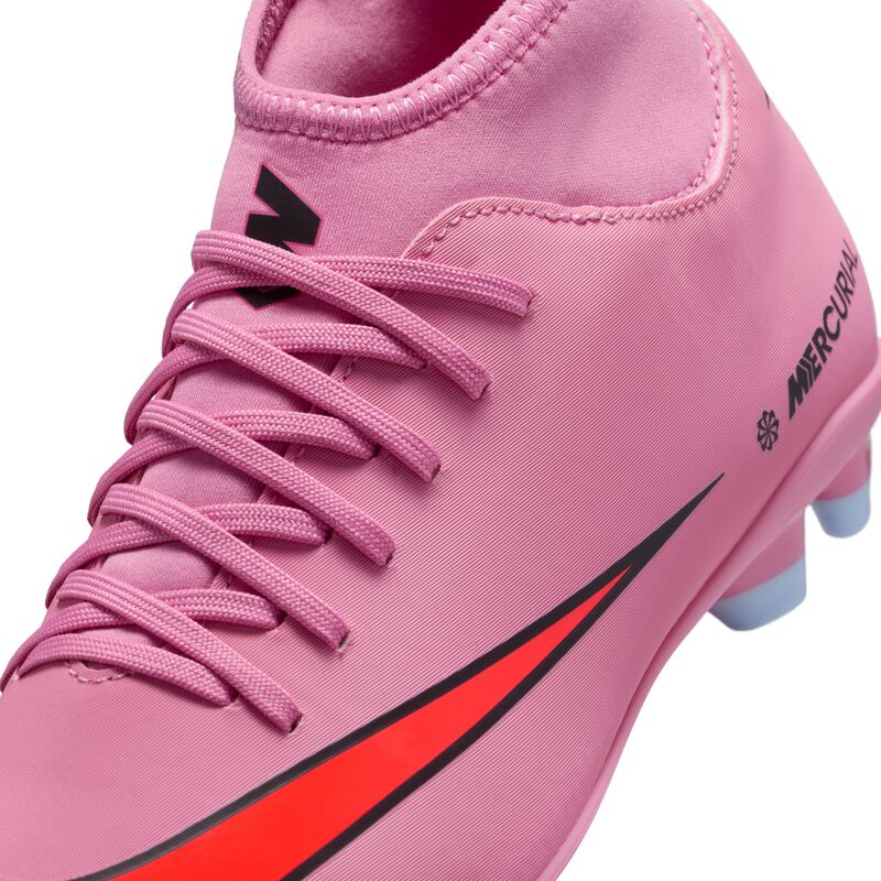 Nike Jr. Mercurial Superfly 10 Club, Flamenco Mágico/Carmesí Total/Negro, hi-res