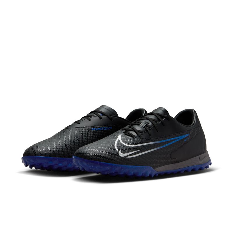 Nike Phantom GX Academy TF, Negro/Cromo-Hiper real, hi-res
