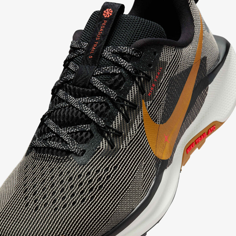 Nike Pegasus Trail 5, Negro/Abeto/Gris Universitario/Ocre Del Desierto, hi-res