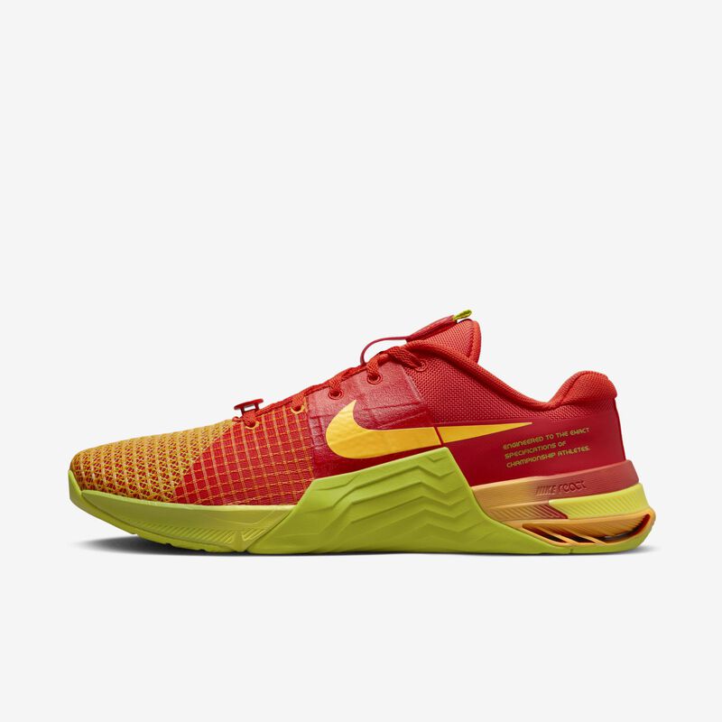 Nike Metcon 8 AMP, Rojo picante/Cactus brillante/Naranja vivo/Multicolor, hi-res