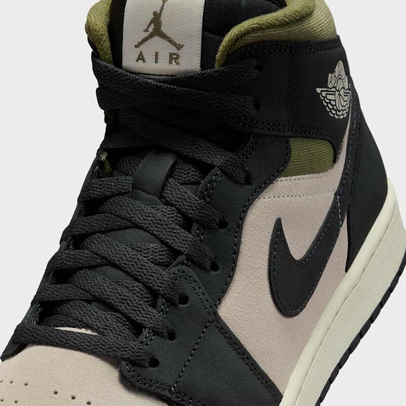 Air Jordan 1 Mid Se, Marrón, hi-res