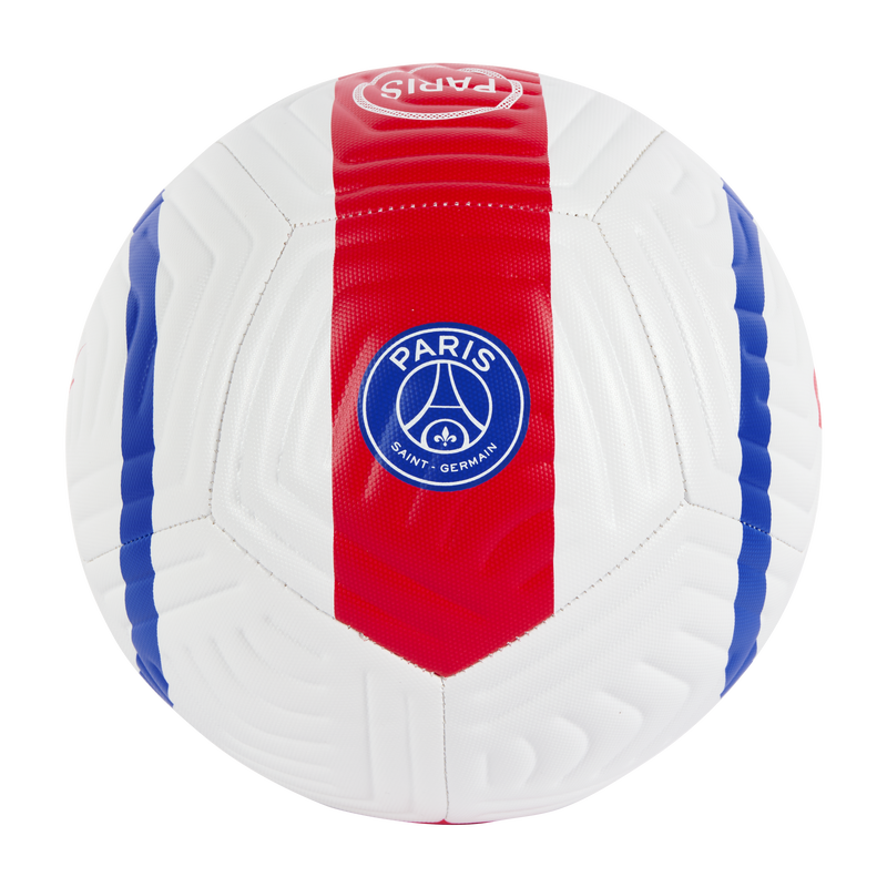 PSG Nike Academy T90, Blanco/Rojo Global/Hyper Royal/(Rojo Global), hi-res