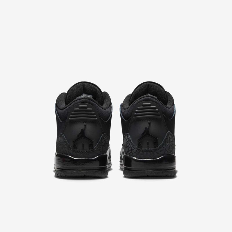 Air Jordan 3 Retro "Black Cat", Negro/Blanco/Carbón Oscuro, hi-res