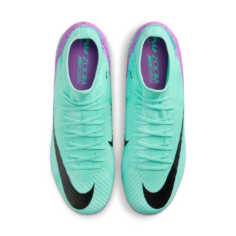 Nike Mercurial Superfly 9 Academy, Hiperturquesa/Negro/Blanco/Sueño fucsia, hi-res