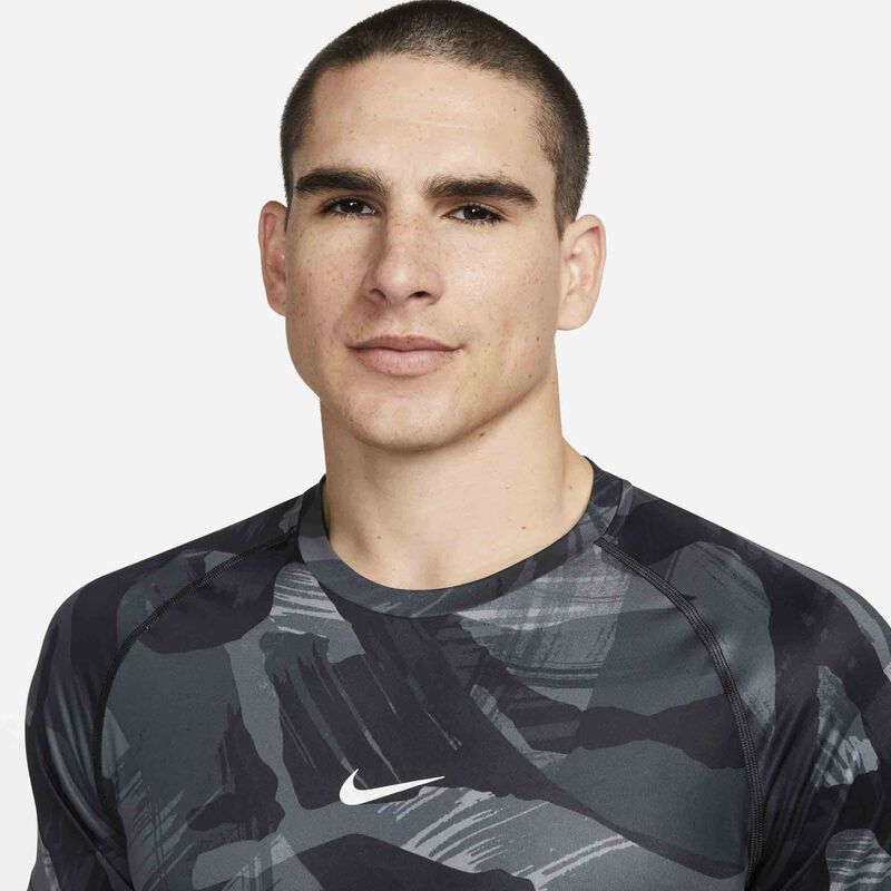 Nike Pro, Negro/Blanco, hi-res