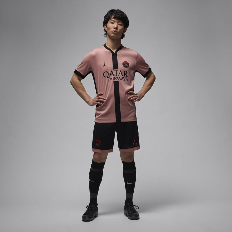 Paris Saint-Germain Tercera equipación 2024/25 Stadium, Blanco/Verde Vintage/Blanco Cumbre/Vidrio Marino, hi-res
