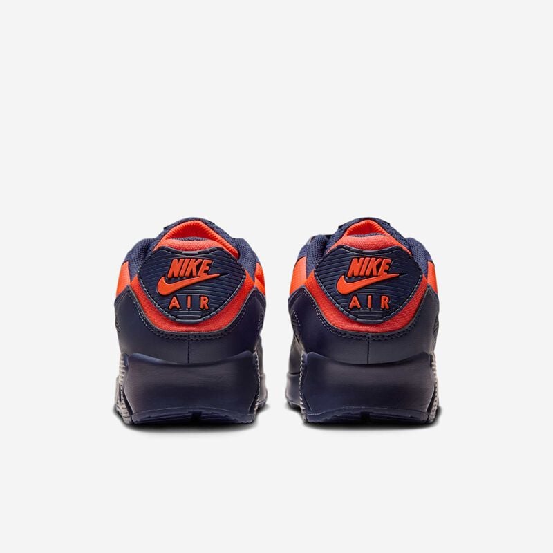 Nike Air Max 90, Veneno de lim&oacute;n/Hiper carmes&iacute;/Naranja l&aacute;ser/Azul ennegrecido, hi-res