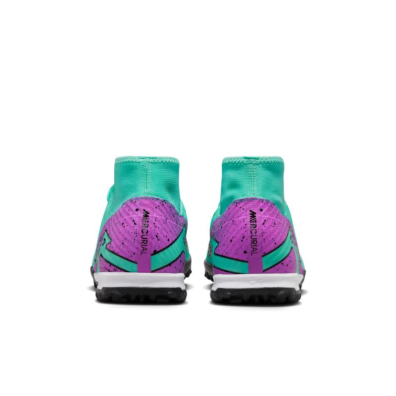 Nike Zoom Mercurial Superfly 9 Academy TF, Hiperturquesa/Sueño fucsia/Blanco/Negro, hi-res