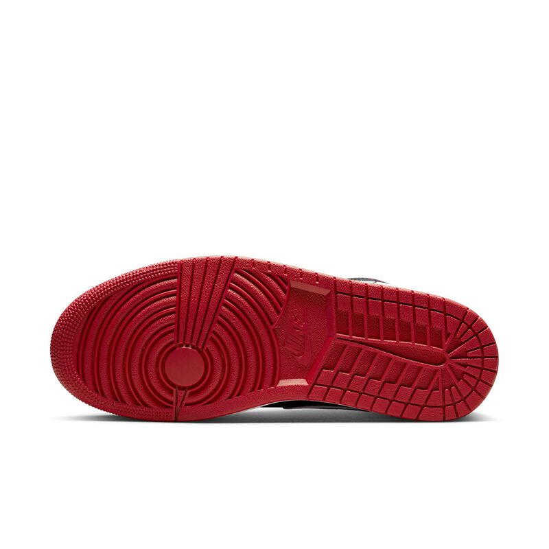 Air Jordan 1 Low, Negro/Blanco/Gym Red, hi-res