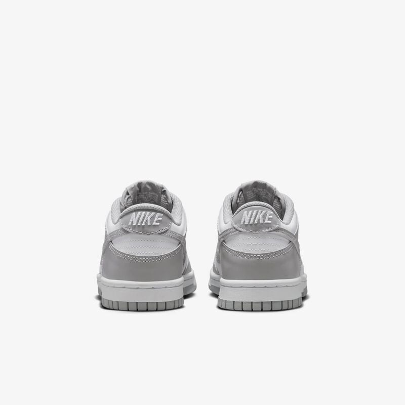 Nike Dunk Low, Blanco/Blanco/Gris Humo Claro, hi-res