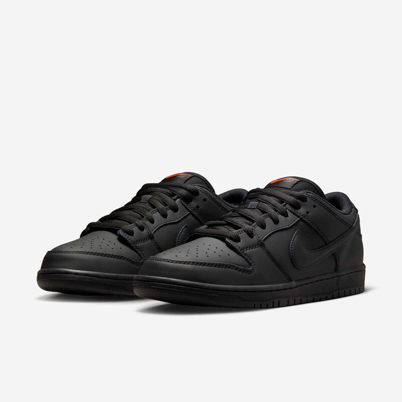 Nike SB Dunk Low Pro, Negro/Negro-Negro-Negro, hi-res