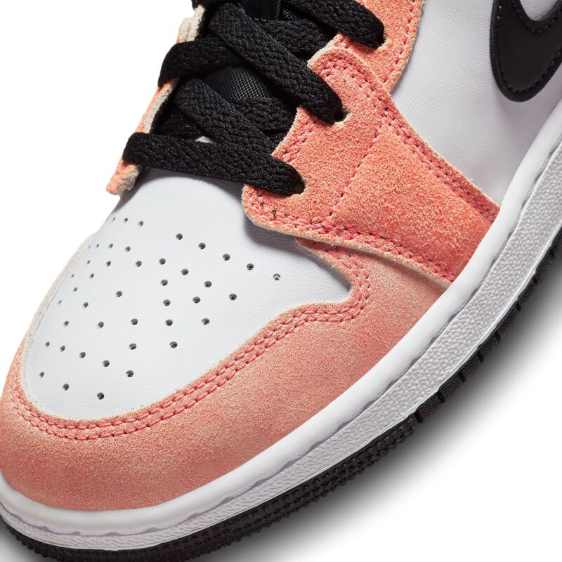 Air Jordan 1 Mid SE, Ascua mágica/Blanco/Negro/Sundial, hi-res