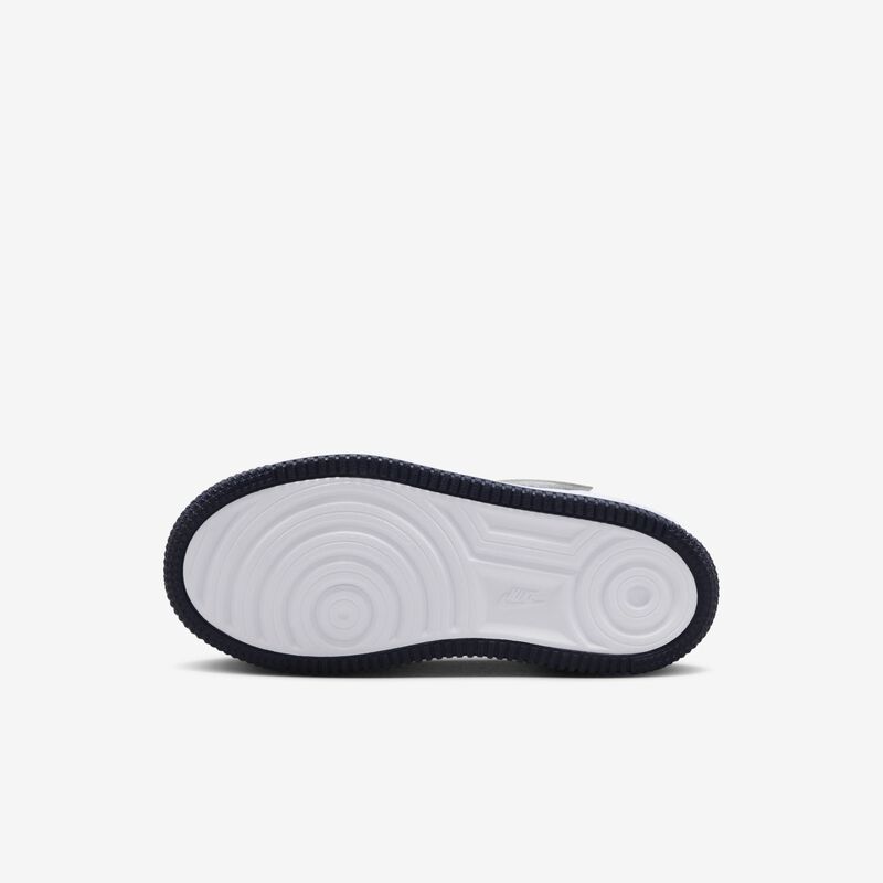 Nike Force 1 Low EasyOn, Blanco/Marino Medianoche-Gris Fútbol, hi-res