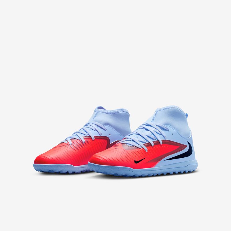 Nike Jr Phantom 6 High Club, Tinte Real/Carmesí Brillante, hi-res