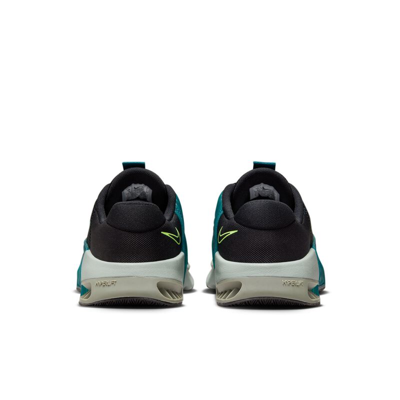 Nike Metcon 9, Negro/Jade transparente/Verde mica/Azul verdoso geoda, hi-res