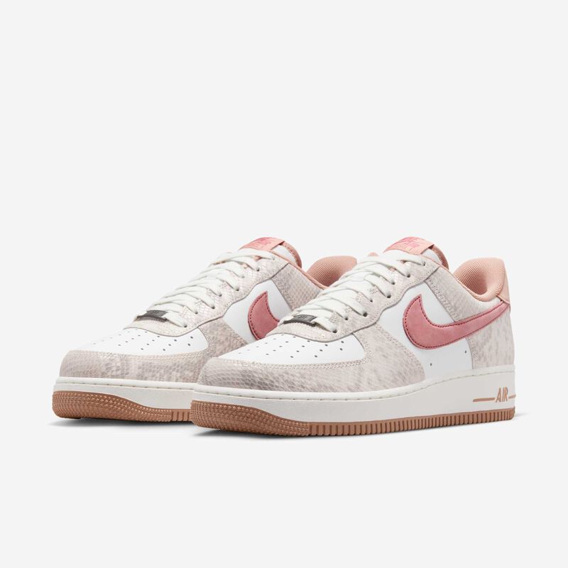 Nike Air Force 1 '07 LV8, Blanco Cumbre/Vela/Arcilla Empolvado/Cañón Óxido, hi-res