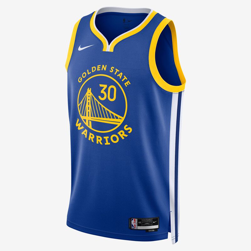 Golden State Warriors Icon Edition 2022/23, Azul Enérgico, hi-res