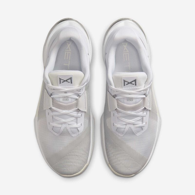 Nike Metcon 10, Blanco/Tinte Platino/Gris Lobo/Plata metalizado, hi-res
