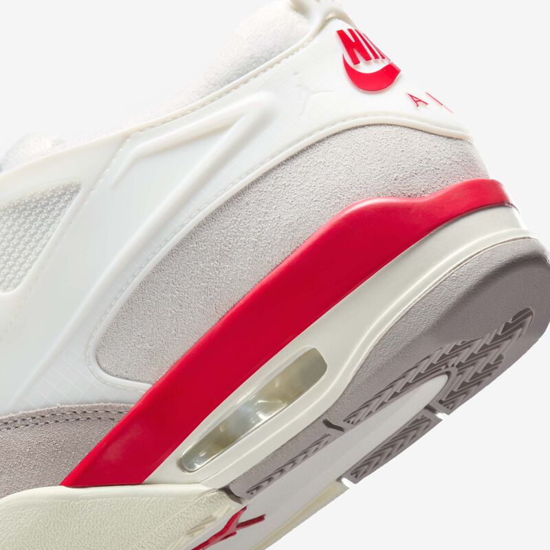 Air Jordan 4 RM, Vela/Fuego Rojo-Gris Universitario-Leche De Coco, hi-res