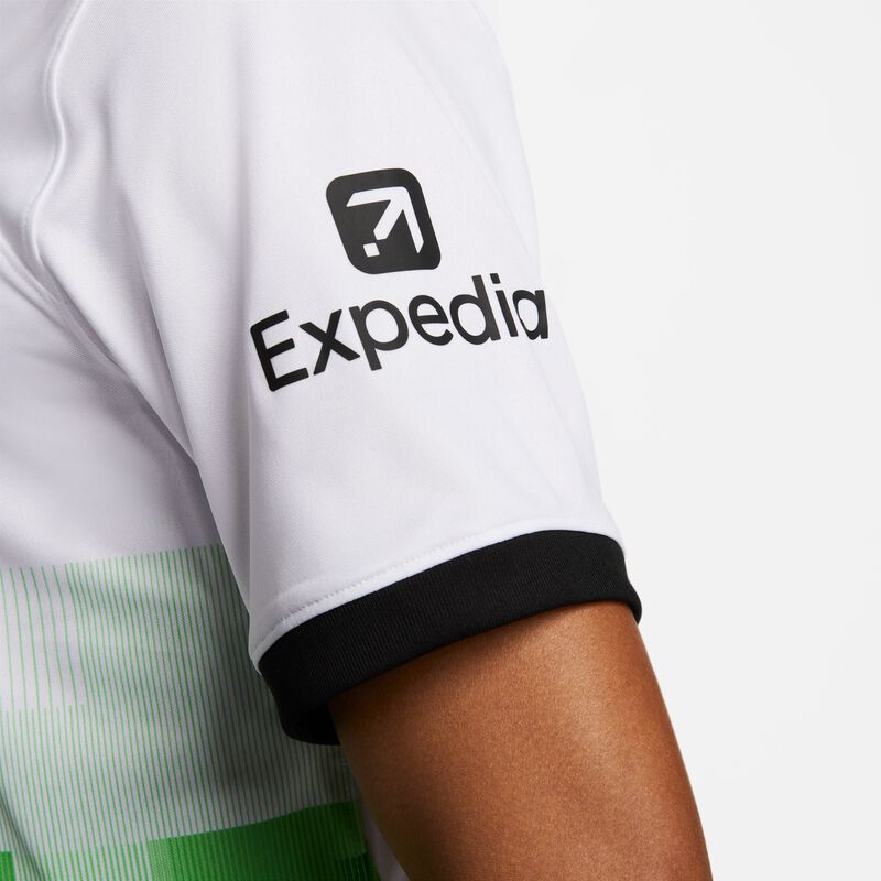 Liverpool FC visitante 2023/24 Stadium, Blanco/Chispa Verde/Negro, hi-res