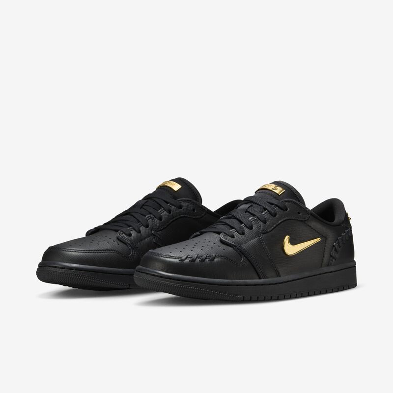 Air Jordan 1 Low Method of Make, Negro/Oro Metalizado, hi-res