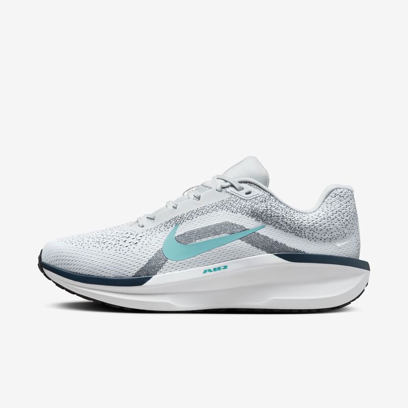 Nike Winflo 11, Platino Puro/Cactus Polvoriento: Azul Marino Armory, hi-res