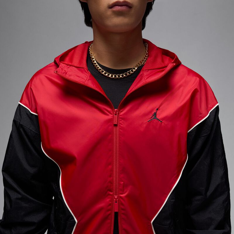 Jordan Brooklyn, Rojo Universitario/Negro/Vela/Negro, hi-res