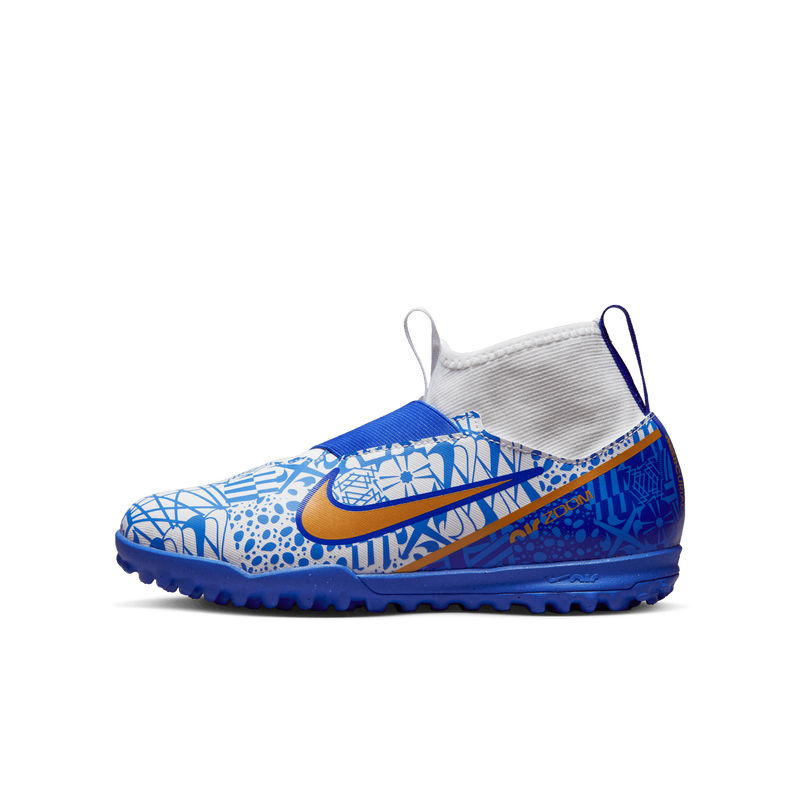 Nike Jr. Zoom Mercurial Superfly 9 Academy CR7 TF, BLANCO, hi-res