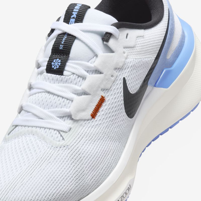 Nike Structure 25, Blanco/Negro-Pulso Royal-Platino Puro, hi-res
