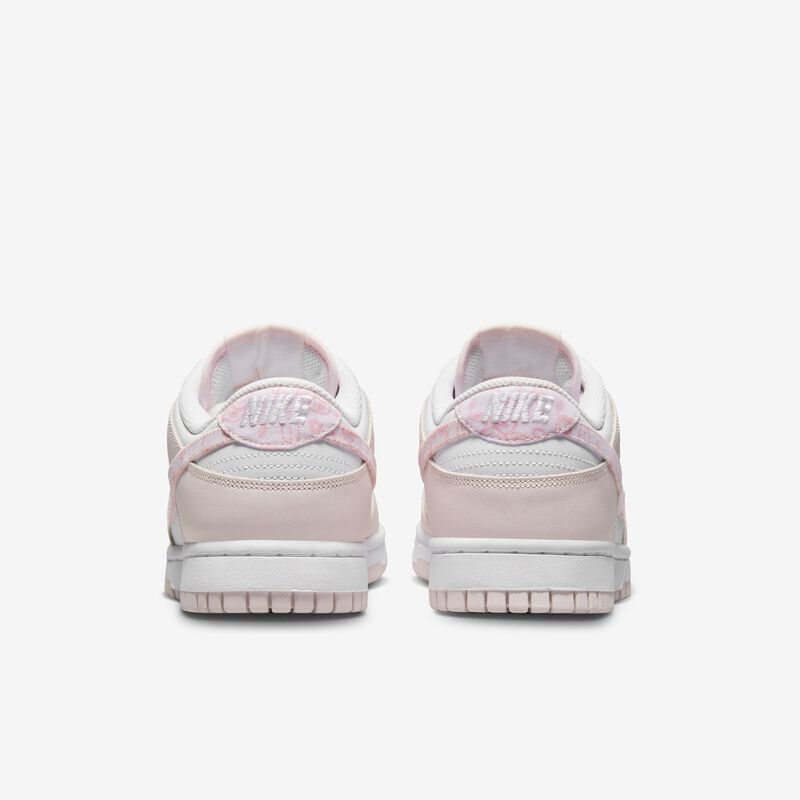 Nike Dunk Low, Blanco/Rosa suave medio/Rosa perla, hi-res