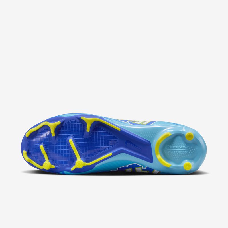 Nike Zoom Mercurial Superfly 9 Academy KM MG, Azul báltico/Blanco, hi-res
