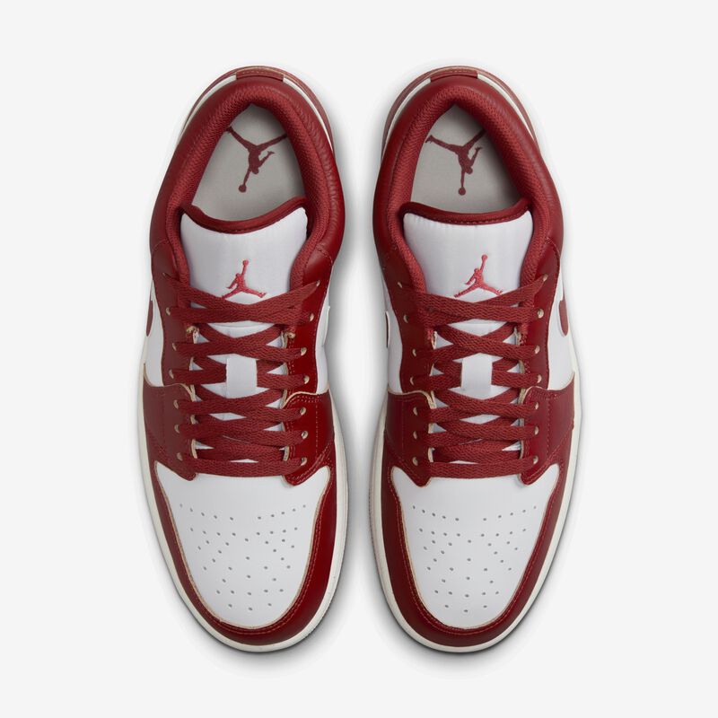 Air Jordan 1 Low SE, Blanco/Duna Rojo-Langosta-Vela, hi-res
