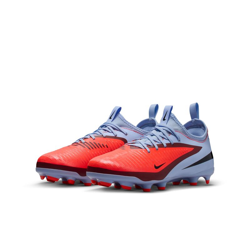 Nike Jr. Phantom 6 Low Academy, Tinte Real/Negro Carmesí Brillante, hi-res