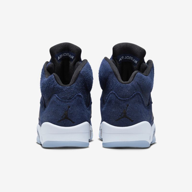 Air Jordan Retro 5 SE, Azul Marino/Negro-Fútbol Gris, hi-res