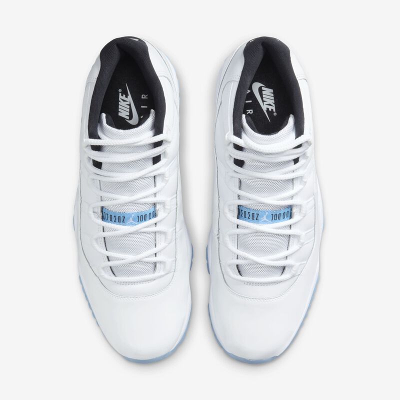 Air Jordan 11 Retro, Blanco/Negro/Azul Leyenda, hi-res