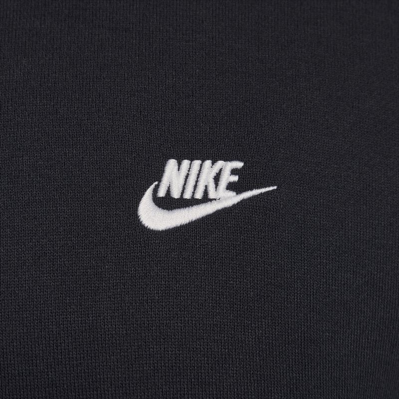 Nike Club Fleece, Negro/Negro/Blanco, hi-res
