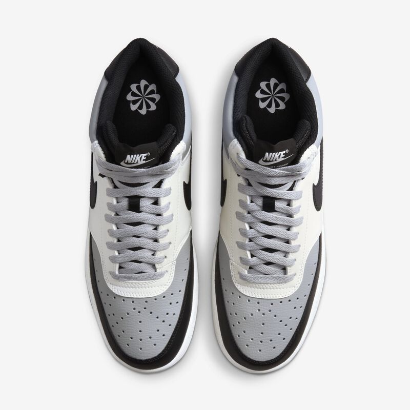 Nike Court Vision Mid Next Nature, Gris Humo Claro/Vela/Negro, hi-res