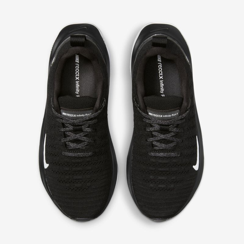 Nike InfinityRN 4, Negro/Blanco-Gris oscuro, hi-res