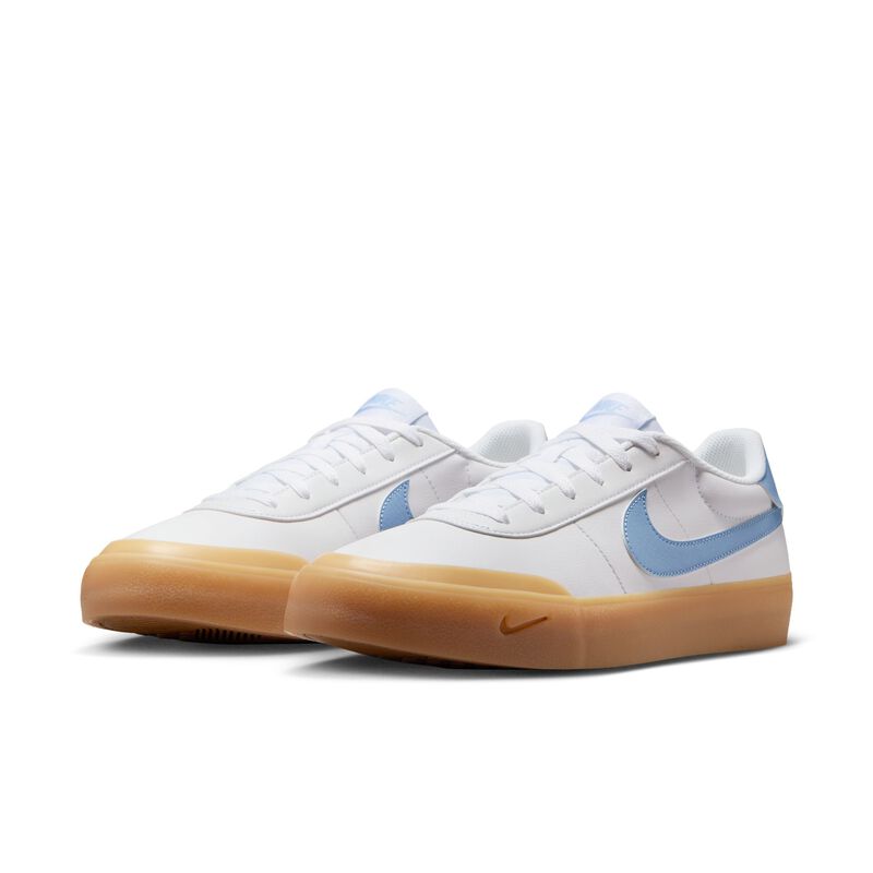 Nike Court Shot, Blanco/Amarillo Chicle/Azul Psíquico, hi-res