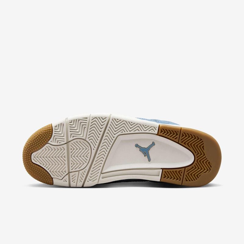 Air Jordan 4 Retro "Worn Blue", Vela/Marrón claro goma/Azul gastado/Vela, hi-res