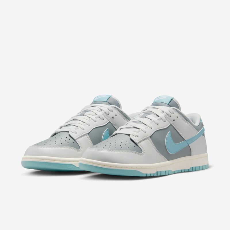 Nike Dunk Low Retro, Polvo Fotón/Gris Humo/Vela/Mezclilla Turquesa, hi-res