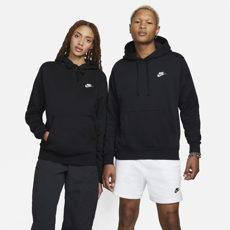 Nike Sportswear Club Fleece, Fútbol Gris/Verde Pino/Naranja Brillante, hi-res