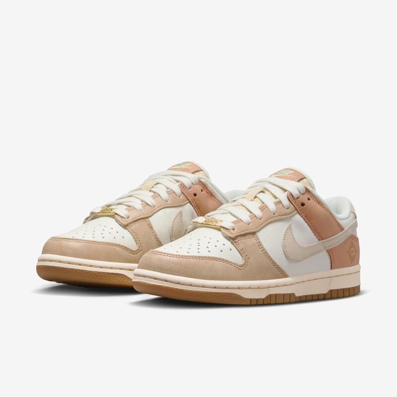 Nike Dunk Low SE, Vela/Marrón ámbar/Cáñamo/Duna, hi-res