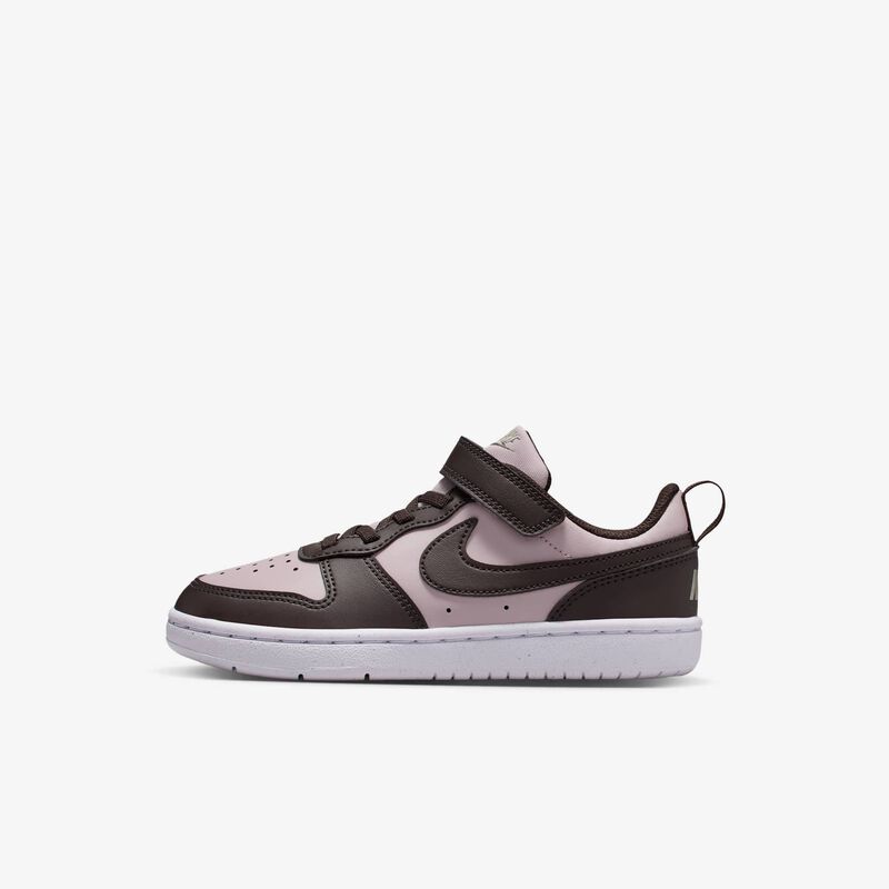 Nike Court Borough Low Recraft, Partícula Rosa/Light Army/Blanco/Marrón Aterciopelado, hi-res