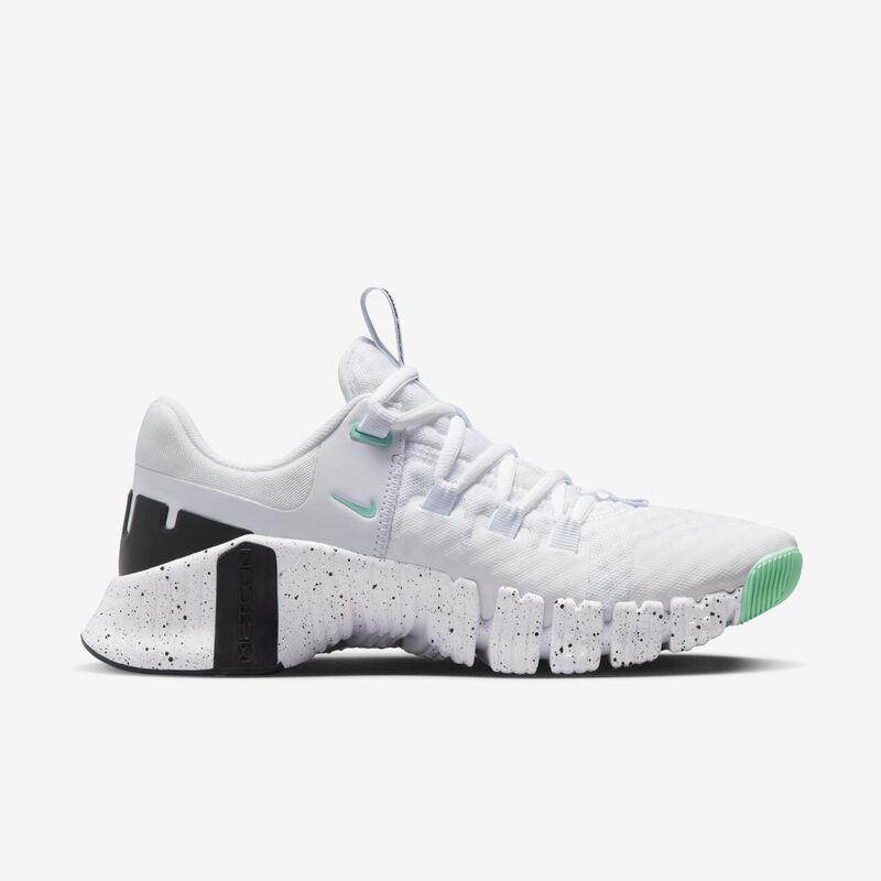 Nike Free Metcon 5, Blanco/Esmeralda-Negro, hi-res