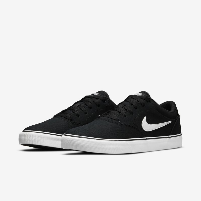 Nike SB Chron 2 Canvas, Negro/Negro/Blanco, hi-res