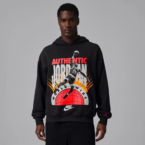 Jordan Brooklyn Fleece, Negro, hi-res