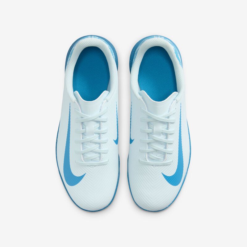 Nike Jr. Mercurial Vapor 16 Club, Blanco/Blanco/Gris Neutro/Verde Oxidado, hi-res