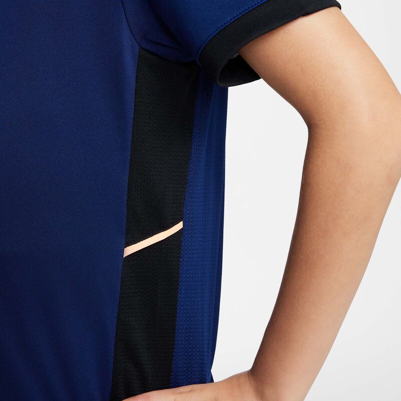 Nike Academy, Azul Vacío/Negro/Naranja Pulso/Naranja Pulso, hi-res