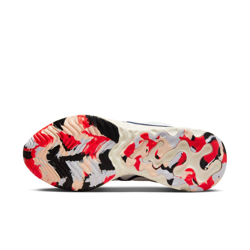 Nike React Miler 3, Blanco/Carmesí brillante/Vela/Obsidiana, hi-res